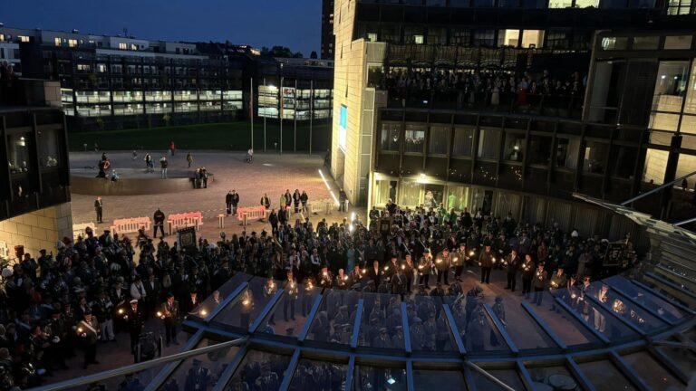 Maiabendgesellschaft beim parlamentarischen Abend der Schützenverbände im Landtag NRW
